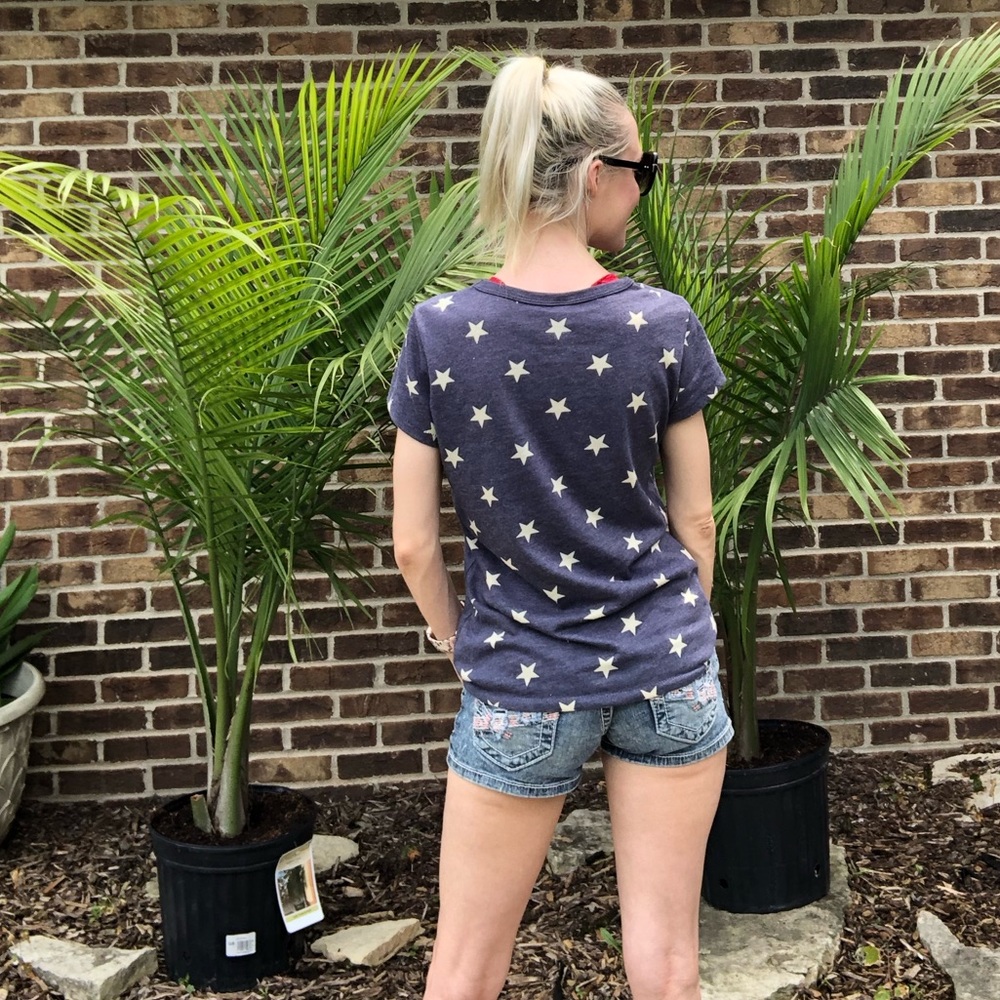 USA Heathered Tee - Picture 3 of 4